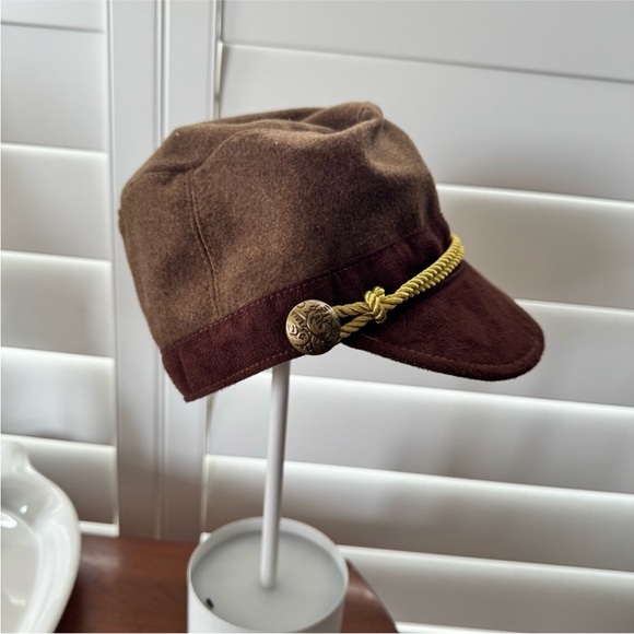 Elope Steamworks Steampunk Cadet Brown Hat Adult main image 14